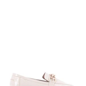 BR14 NAPLAK BEIGE MOCASSINO CON CATENA DONNA - POEME