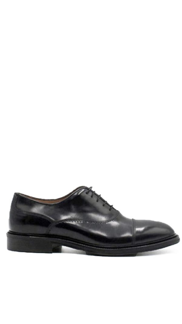 7723 ABR NERO PUNTINA SCARPE ELEGANTI UOMO