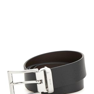 BM7657 LEA35 BLACK/DARK BROWN CINTA REVERSIBILE LOGO-GUESS?