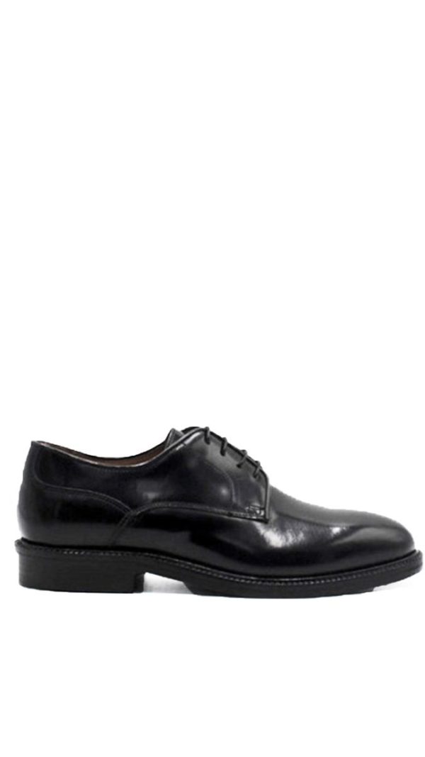 7701 ABR NERO LISCIA SCARPE ELEGANTI UOMO