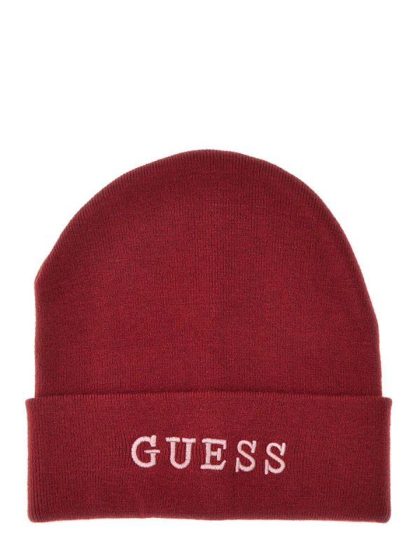 AW9251 WOL01 HAT WINE BERRY BERRETTO/CAPPELLO - GUESS?