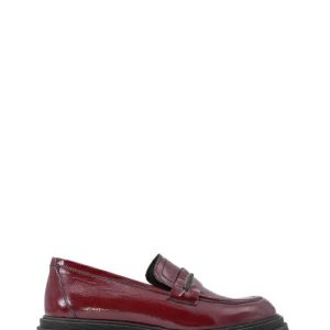 GILDA 20 NAPLAK BORDO MOCASSINO TACCO BASSO DONNA