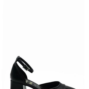145M017 VERN NERO SCARPE TACCO MEDIO DONNA
