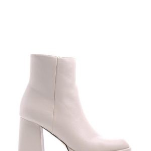 6606 SOFT TAUPE TRONCHETTO TACCO ALTO LARGO - KHARISMA