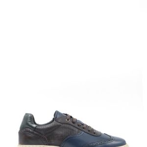 12474-5913AM NAVY COMBI SNEAKER DUILIO - AMBITIOUS