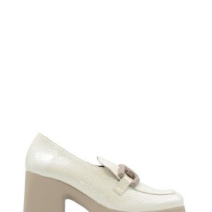 H-4941 CARIBU CREAM CREMA MOCASSINO CATENA - WONDERS