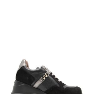 G-6610 TREND/WILD/GLOW NEGRO/NERO/PLOMO SNEAKERS - WONDERS