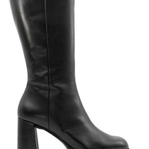 H-5922 BORA NEGRO NERO STIVALE LISCIO  - WONDERS
