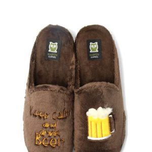 546IV20 MARRON BEER PANTOFOLA/CIABATTA/SLIPPERS - MARPEN