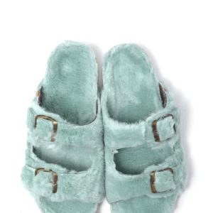 22217500-02 VERDE CIABATTE/PANTOFOLE VEGANE - EO LIBERITAE