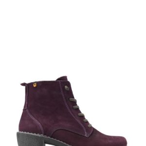 7512 REI VIOLA STIVALETTO TACCO MEDIO DONNA - JUNGLA