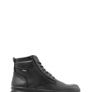 46237 00 VITELLO NERO STIVALETTO SCARPONCINO ANFIBIO- IGI&CO