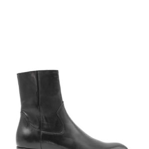 911ZIP VITELLO NERO Stivaletto uomo - ALESSANDRO DI LORENZO