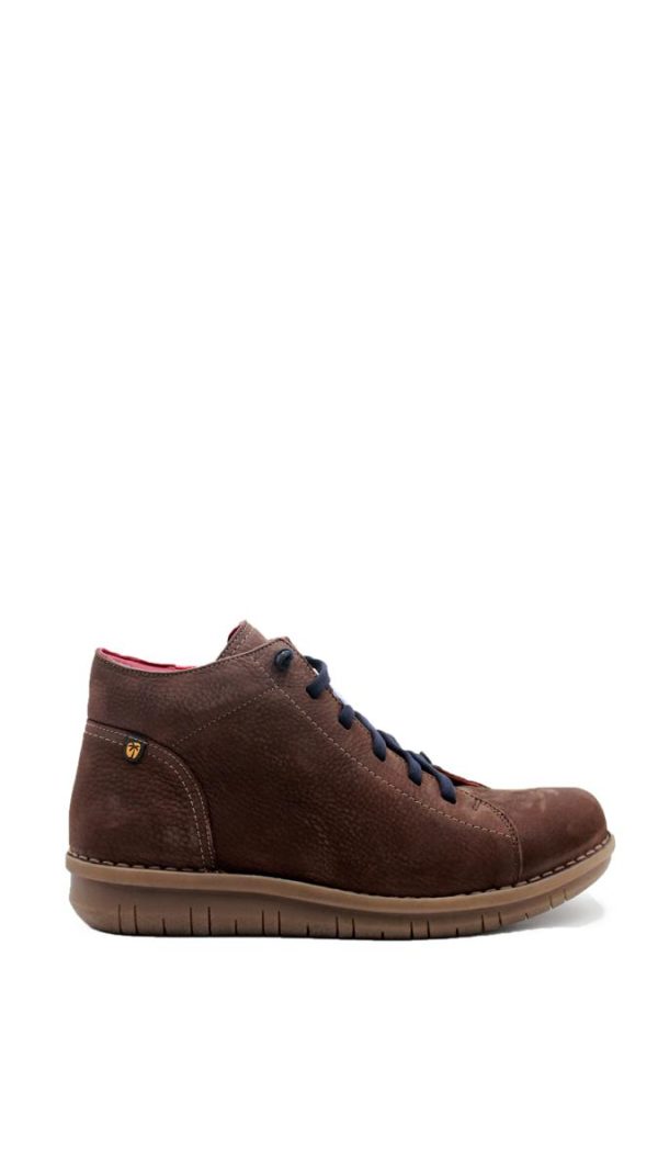7641 REIMS CAFE/BLU SCARPONCINI UOMO - JUNGLA