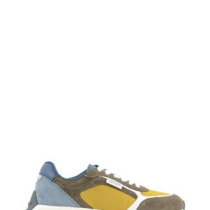 RUNNING 02 S3149 BROWN/BLU SNEAKER COW SUEDE/NYLON - LIU JO