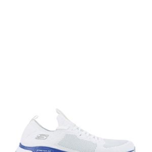 52757 WBL SOLAR FUSE WHITE BLU SNEAKERS UOMO - SKECHERS