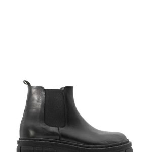 N28 VIT NERO STIVALETTO TACCO MEDIO DONNA