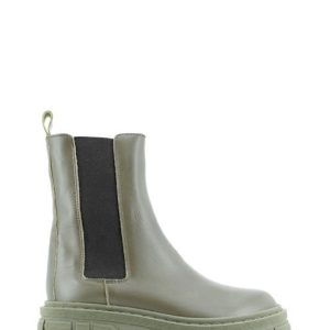 N30 VIT VERDE STIVALETTI TACCO BASSO DONNA