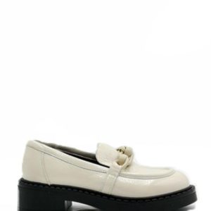 97Z2 NAPLAK CONCHIGLIA MOCASSINO TACCO BASSO DONNA - FRAU