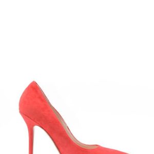 MARILYN SUEDE RED DECOLLETE TACCO ALTO A SPILLO - LIU JO