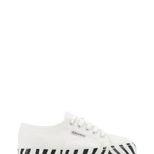 S41157W A1Q WHITE ZEBRA COTU BIANCO/ZEBRATO – SUPERGA