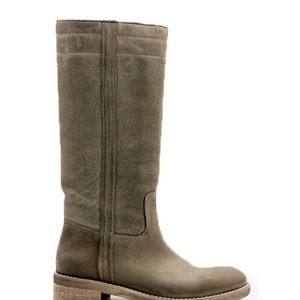614 BUFALO TAUPE STIVALE CAMPEROS TACCO BASSO-STELIO MALORI