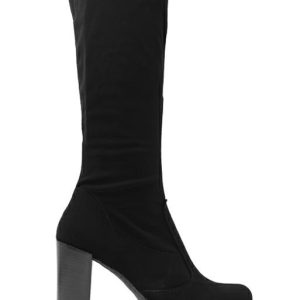 N101 CAM NERO STIVALE ELASTICIZZATO TACCO ALTO - POLVERE