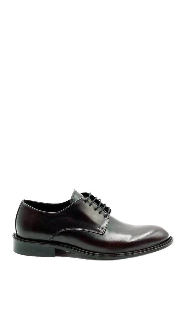 NE 46 ABR BORDO DERBY SCARPA ELEGANTE UOMO