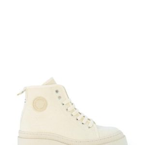 1110106 CRUDO BEIGE ANFIBIO TACCO MEDIO DONNA - VICTORIA