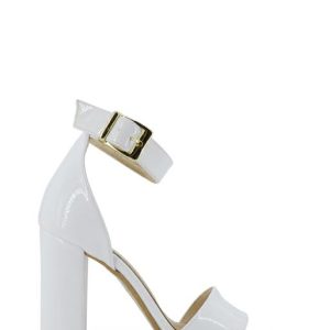 4301 VERNICE BIANCO SANDALO ELEGANTE TACCO ALTO - ANNO ZERO
