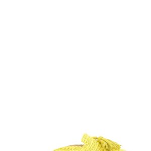 1120 RAFFIA GIALLO SABOT TACCO BASSO - MIA WOLLAS