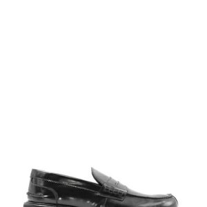 442 ABRASIVATO NERO MOCASSINO COLLEGE UOMO - EXTON