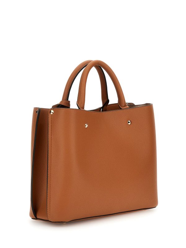 HWBG87 78060 MERIDIAN SATCHEL COGNAC BORSA - GUESS? - immagine 2