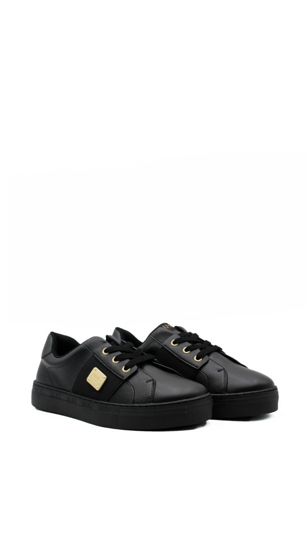 ALICIA 215 CALF BLACK NERO SNEAKERS DONNA - LIU JO - immagine 2