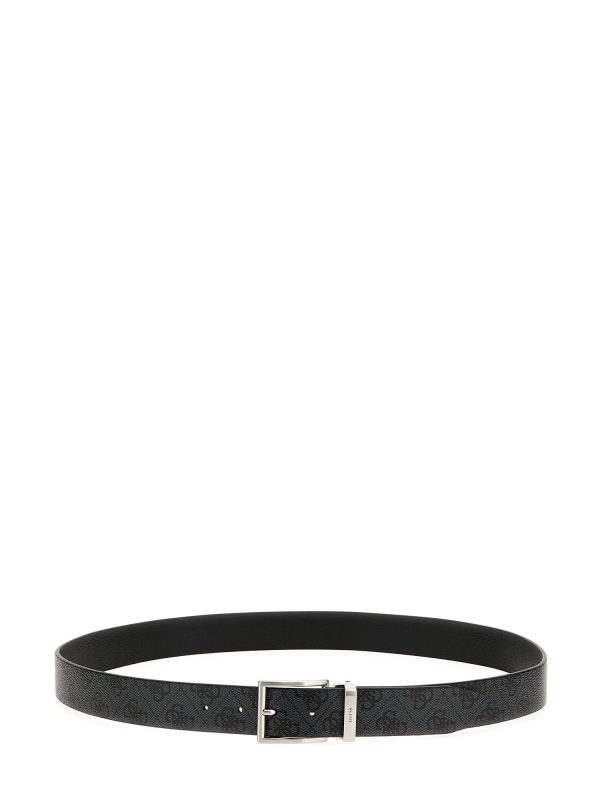 BM7541 LEA35 BLACK CINTA REVERSIBILE LOGO - GUESS? - immagine 2