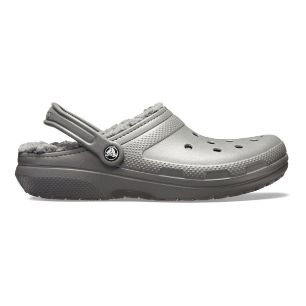 203591 SGSM SLATE GREY/SMOKE CLASSIC LINED CLOG - CROCS - immagine 2