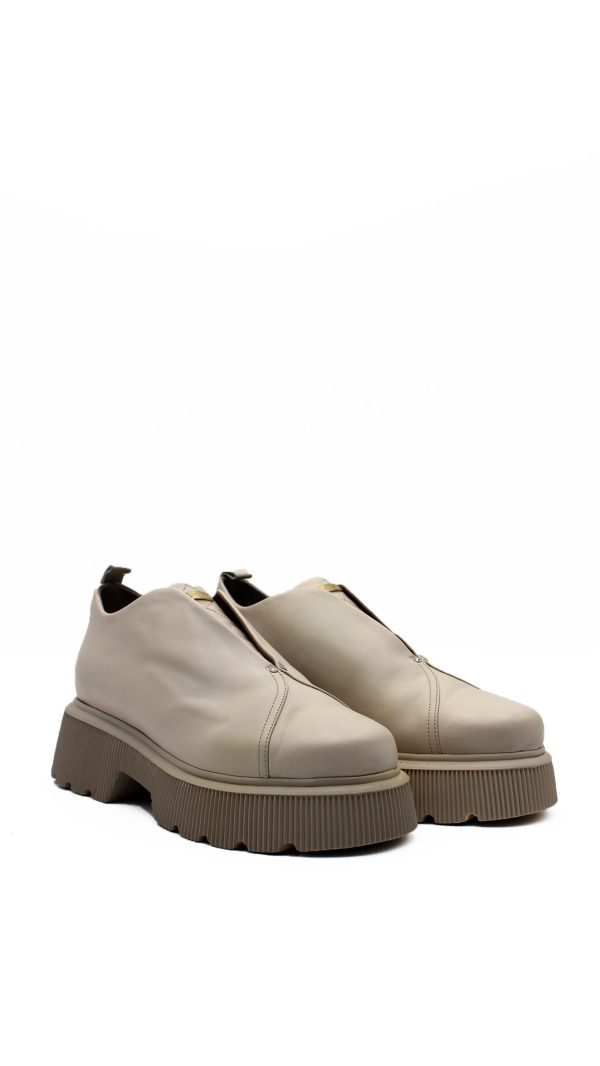 2026 VITELLO GHIACCIO SLIP ON TACCO BASSO DONNA - ALBANO - immagine 2