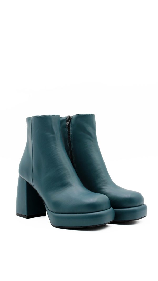 4512001 NAP PETROLIO STIVALETTI TACCO ALTO DONNA - immagine 2