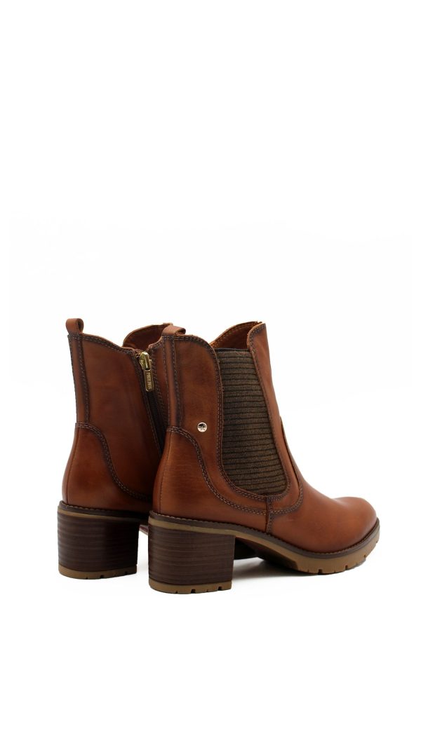 LLANES W7H-8948 BRANDY STIVALETTO TACCO MEDIO - PIKOLINOS - immagine 3