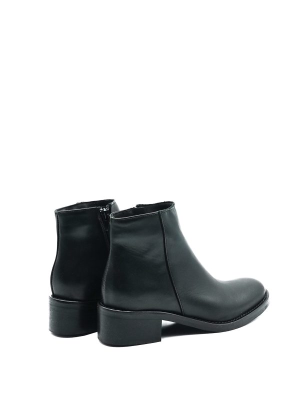 BETTA VITELLO NERO STIVALETTO TACCO BASSO DONNA - immagine 3