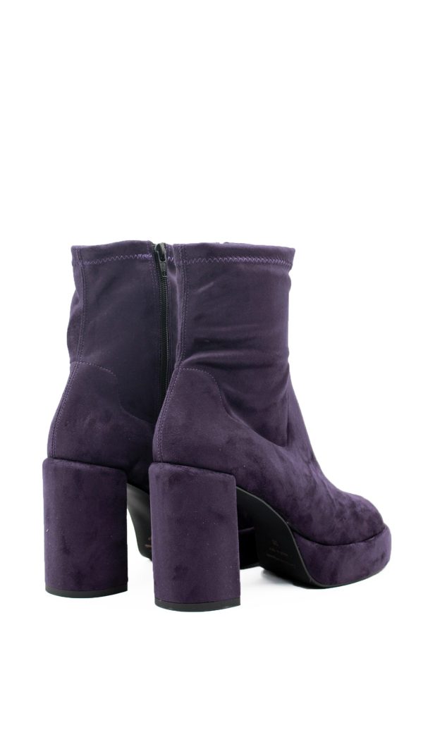 7227001 CAM MELANZANA STIVALETTI TACCO ALTO DONNA - OPEN TOO - immagine 3