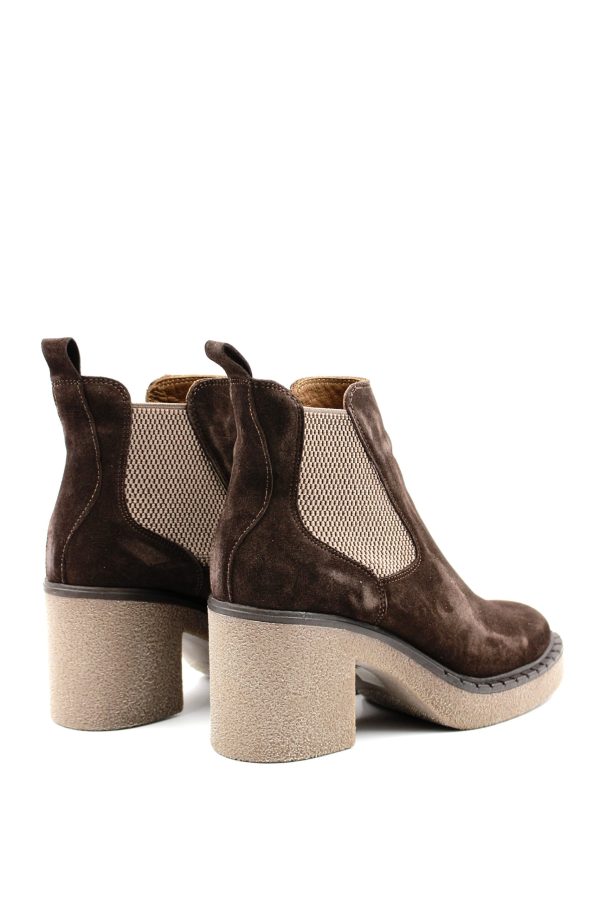 T2900 SFT BRW MARRONE STIVALETTO TACCO MEDIO DONNA - BUENO - immagine 3