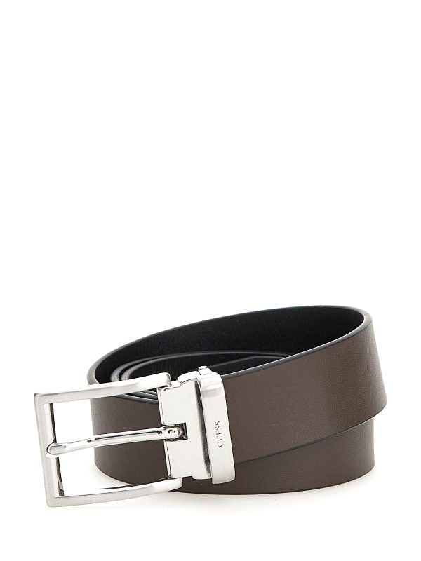 BM7657 LEA35 BLACK/DARK BROWN CINTA REVERSIBILE LOGO-GUESS? - immagine 3