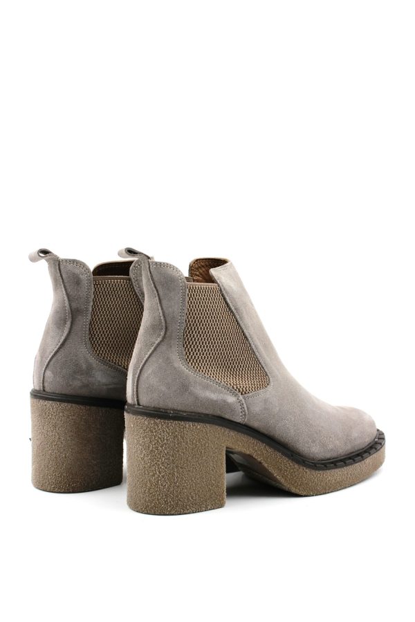 T2900 SPT TAUPE BEIGE STIVALETTO TACCO MEDIO DONNA - BUENO - immagine 3