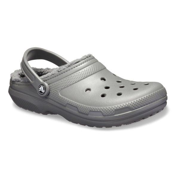 203591 SGSM SLATE GREY/SMOKE CLASSIC LINED CLOG - CROCS - immagine 3