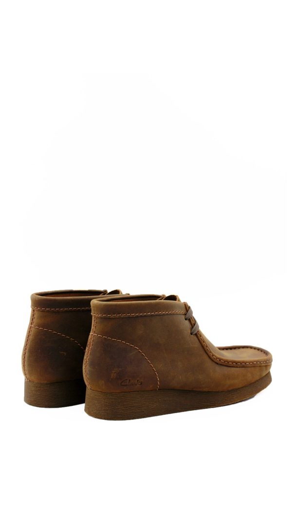 158306 BEES WAX POLACCHETTO MARRONE UOMO – CLARKS - immagine 3