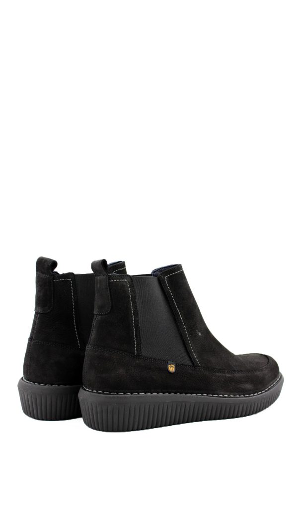 7945 JOCKEY NEGRO NERO STIVALETTO ZEPPA BASSA - JUNGLA - immagine 3