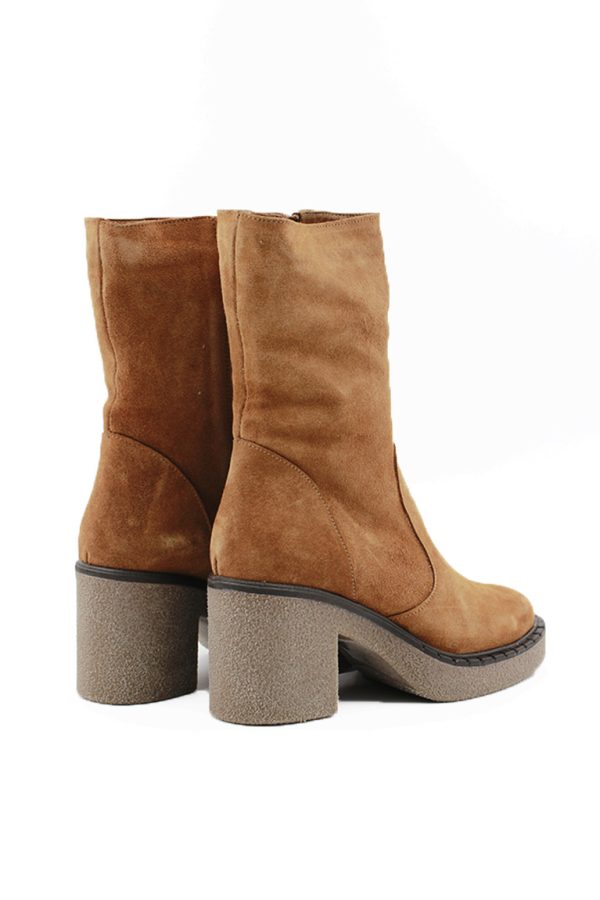 V2301 SPT CHST CAMMELLO STIVALETTO TACCO MEDIO – BUENO - immagine 3