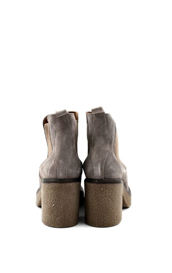 T2900 SPT TAUPE BEIGE STIVALETTO TACCO MEDIO DONNA - BUENO - immagine 4