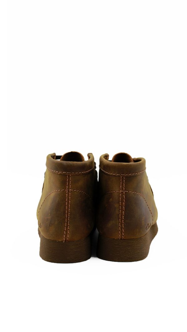 158306 BEES WAX POLACCHETTO MARRONE UOMO – CLARKS - immagine 4
